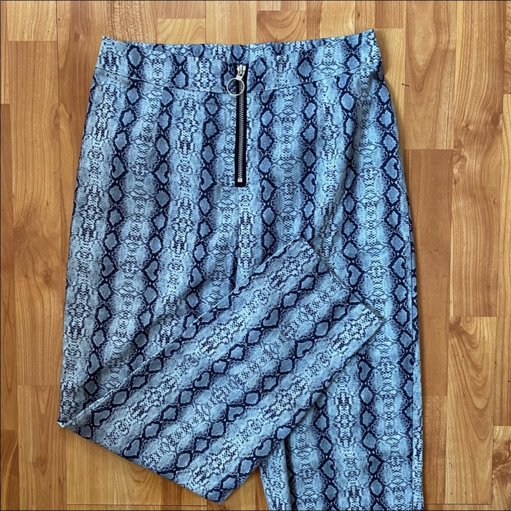 Snake Print Pants